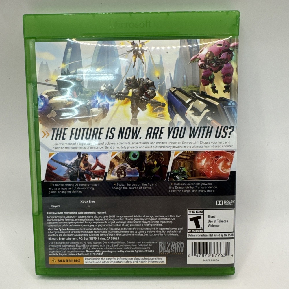 Overwatch: Origins Edition (Microsoft Xbox One, 2016) - Picture 2 of 4